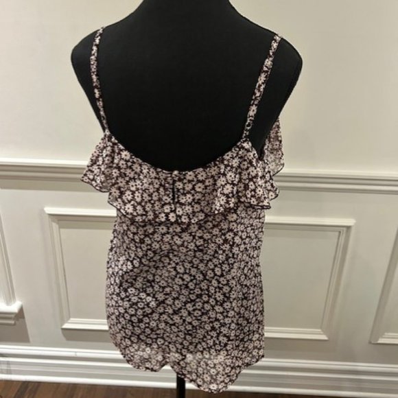 Sabina Musayev Ruffled Camisole Blouse - Picture 2 of 5